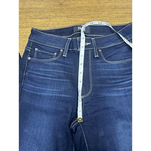 PAIGE JEANS WOMENS size 25  HOXTON ANKLE Denim Daily Stretch Slim Fit NWOT - Picture 5 of 11